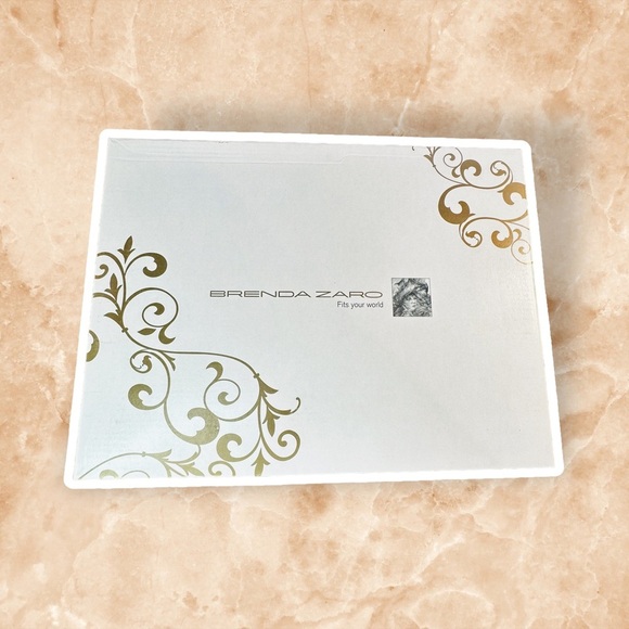 NWT Brenda Zaro Navy Blue Woven Leather ‘Nadia’ Cork Wedge Sandals Size 41 - Picture 2 of 12